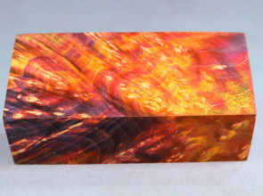 Stabilized Maple Burl Wood Mod Block